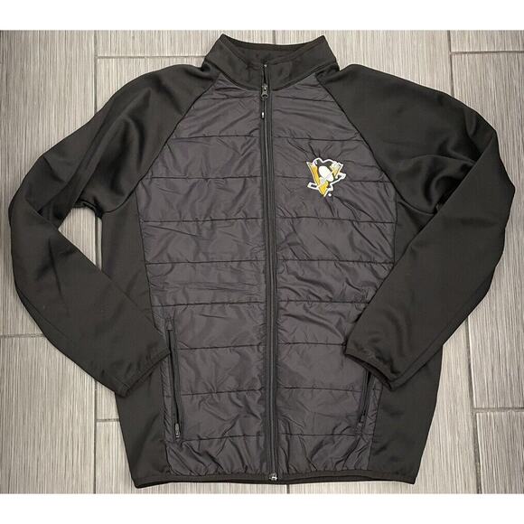 Antigua NHL Pittsburgh Penguins Altitude Full-Zip Jacket Style 3737109 Size L - Picture 1 of 6